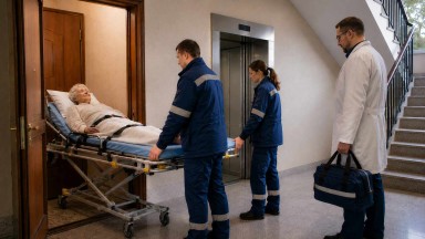 Транспортировка больных после выписки в Сочи